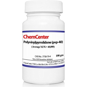 Polyvinlypyrrolidone, Povidone, (PVP-40),k-30, Ultra Pure, 100 grams