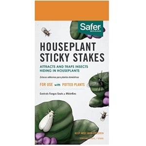 Safer Brand House Plant Sticky Stakes 7 traps - 12 pack