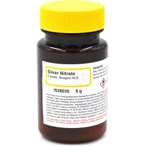 ACS-Grade Silver Nitrate Reagent Crystals, 5 g