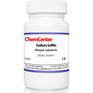 Sodium Sulfite, 99% min, Anhydrous, 1 lb
