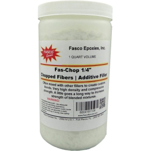 1/4" Chopped Strand Mat Fiberglass Fibers Quart