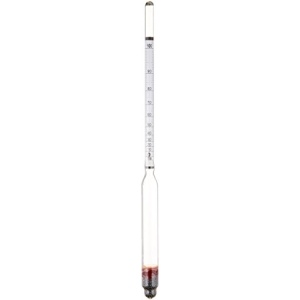 Hydrometer - Alcohol, 0-200 Proof and Tralle