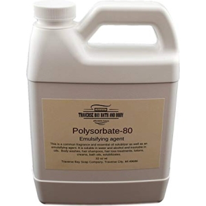 Polysorbate 80, 32oz 1 Quart Jug. Safety Sealed Container