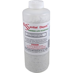 Essential Depot Potassium Hydroxide Flakes KOH, 2 Lbs