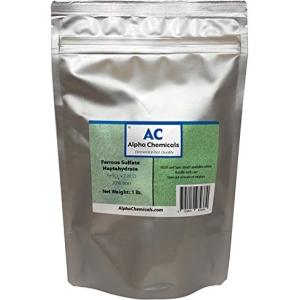 Ferrous Sulfate Heptahydrate - FeSO47H2O - 20% Iron - 1 Pound