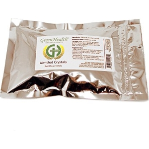GreenHealth - 4oz - Premium Menthol Crystals 100% Natural by Greenals