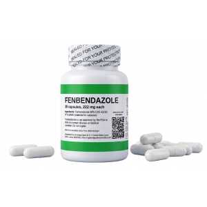 Fenbendazol 222mg, Purity >99%, 30 caps