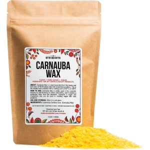 Carnauba Wax Flakes, Food grade, Vegan, 1 Lb