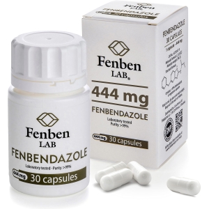 Fenben LAB Fenbendazol 444mg, Purity >99%, 30 Caps