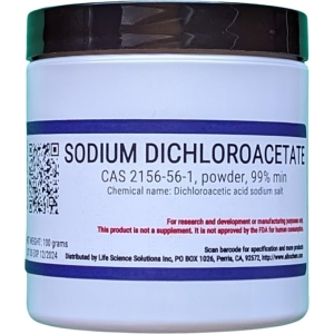 Sodium dichloroacetate (DCA), 99%, 100 Grams