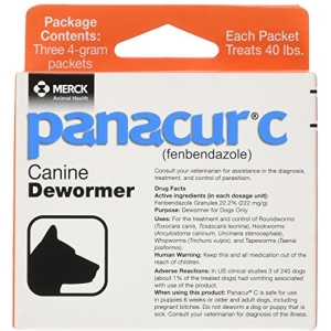 Panacur C Dewormer (Fenbendazole), 4 Gram