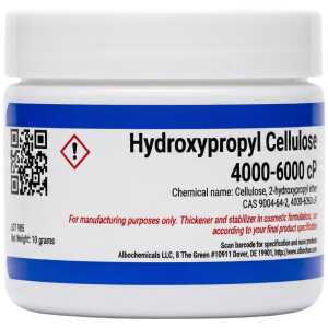 Hydroxypropyl Cellulose, 4,000-6,500 cP, NF, 10 Grams