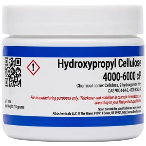 Hydroxypropyl Cellulose, 4,000-6,500 cP, NF, 10 Grams