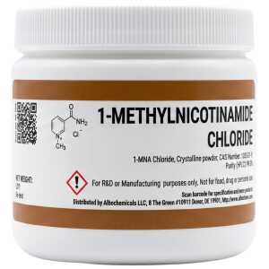 1-Methylnicotinamide Chloride (1-MNA), 25 grams | Reagent & Cosmetic Grade | 99.0% min