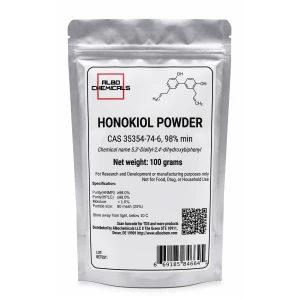 Honokiol Powder - Magnolia Bark Extract, ≥98% Purity, 100 grams