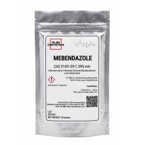 Mebendazole | CAS 31431-39-7 | ≥99% Purity | Analytical Reference Standard, 25 grams