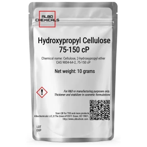 Hydroxypropyl Cellulose, 75-150 cP, NF 10 grams