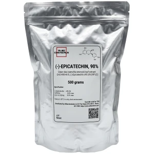 (-)-Epicatechin 90% (Camellia sinensis) | CAS 490-46-0 | Manufacturing Ingredient | 500 grams
